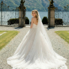 пышное свадебное платье Piere Cardin с кружевом