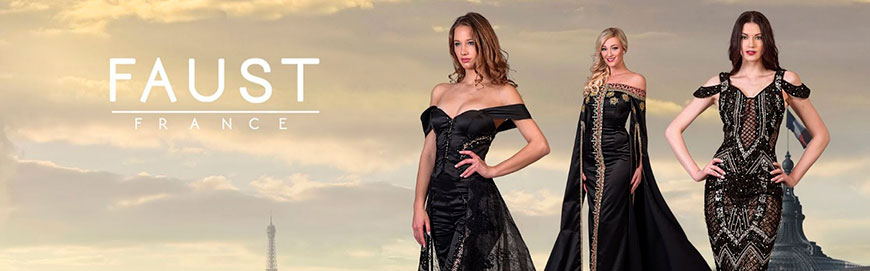 Faust french evening dresses