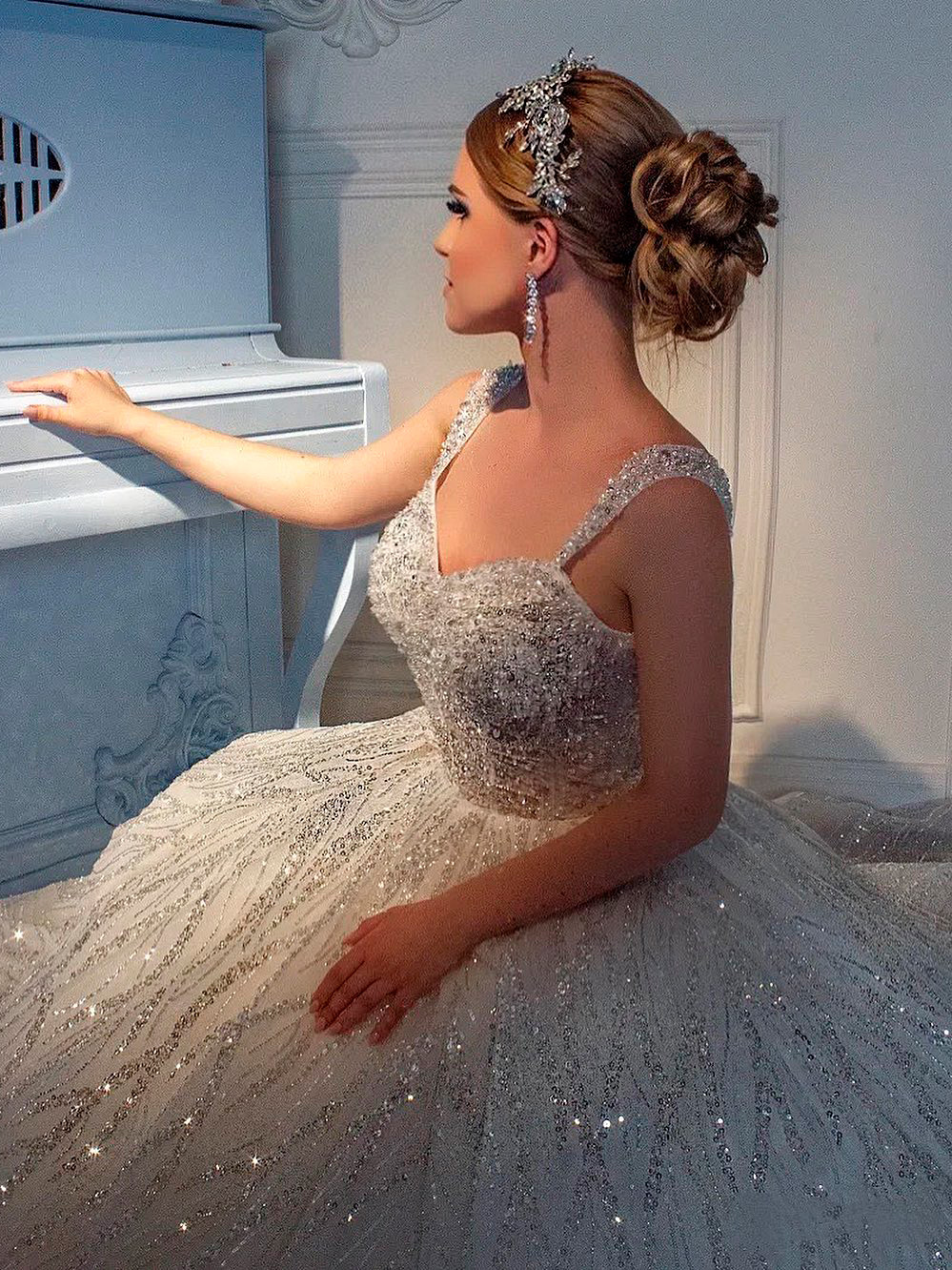 soft swarovski tiara