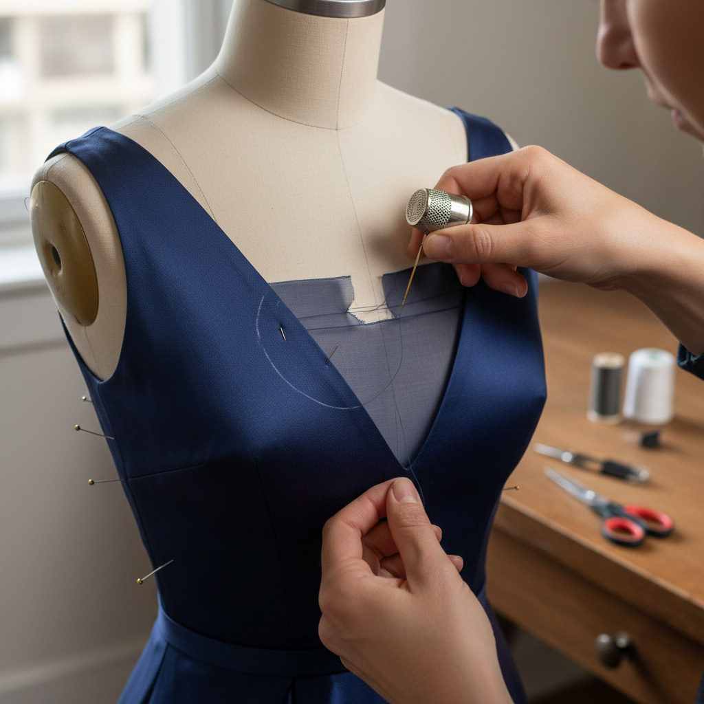 ремонт вечерних платьев в центре Москвы